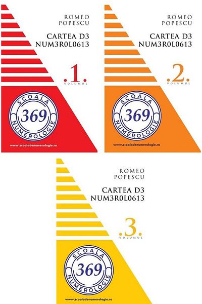 Editura Creator The Book of Numerology (3 volumes), Romeo Popescu