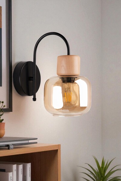 Lumexx Lidya Black Honey Glass Applique