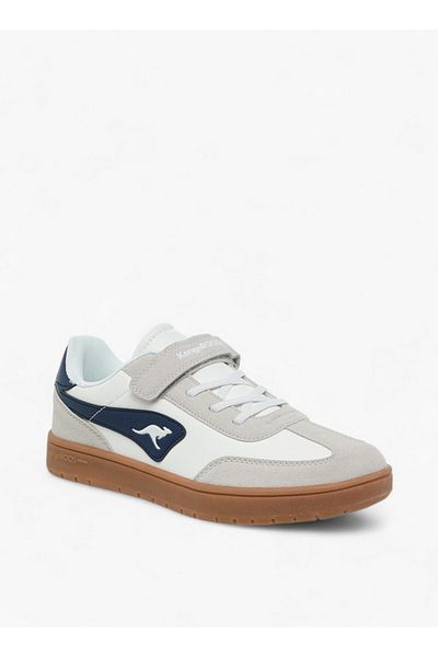 Kangaroos Women's Panelled Sneakers with Hook and Loop Closure