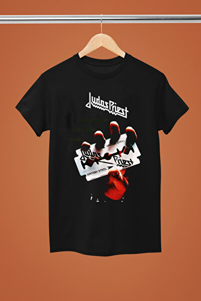 MAGORS تيشيرت روك من القطن بأكمام قصيرة مطبوع من JUDAS PRIEST