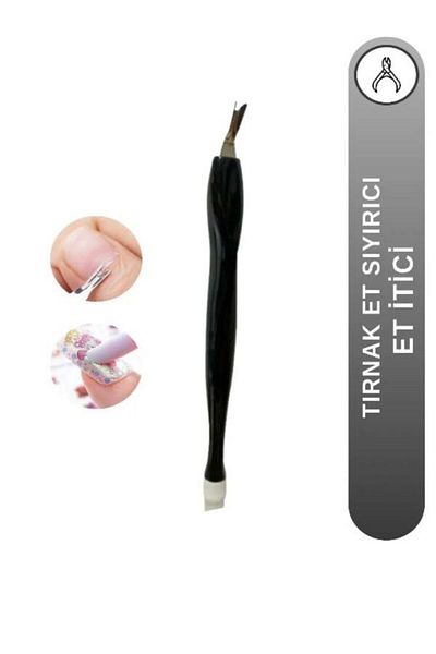 Anıl Gel Polish Fork Tip Nail Cuticle Pusher-Cuticle Cleaner-Cuticle Stripper