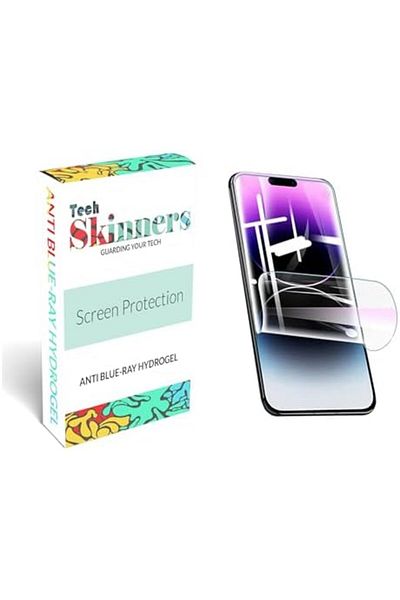 Generic Tech Skinners OnePlus 9 (2021) - Hydrogel Anti Blue Light Screen Protector, Pack of Two