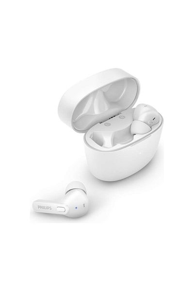Philips TAT1109WT TWS headphone, 10mm drivers,IPX4 , up to 24hrs playtime with case