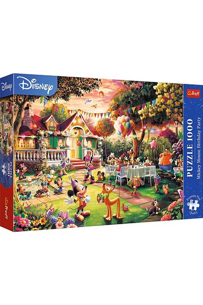 Trefl PUZZLE 1000 PREMIUM PLUS DISNEY MICKEY MOUSE PETRECERE ZI DE NASTERE