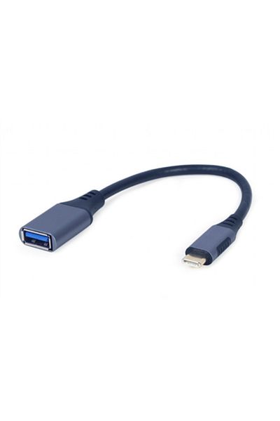 Cablexpert Żeńskie | 4-pinowe USB typu A | Męskie | 24-pinowe USB-C | Szare