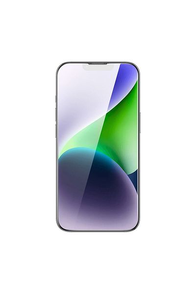 Baseus Szkło hartowane do iPhone 14 Plus / 13 Pro Max z osłoną na głośnik 0.4mm ZESTAW