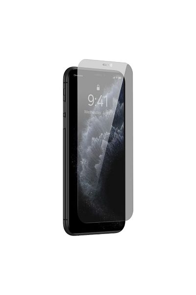 Baseus Szkło hartowane do iPhone 11 Pro Max / iPhone XS Max + pozycjoner montażowy