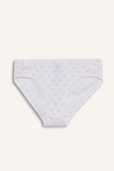 DeFacto Girl's Animal Patterned 5-Piece Slip Panties F8587A825Hs