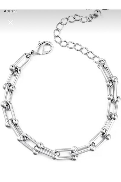 Entrendi Cansus Steel Tiff Bracelet Without Stone