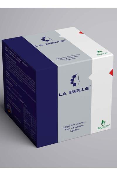 Bioserv SA مشروب الكولاجين لا بيل من بيوسيرف لجمال البشرة، 30 زجاجة