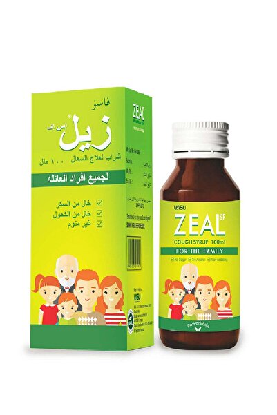 ZEAL شراب السعال للعائلة 100 مل