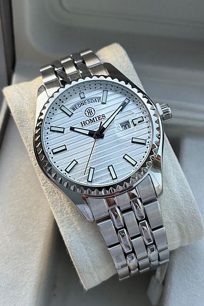 Homies Men's Wrist Watch with Day and Calendar Display Original Gift Box and Bracelet with Gift.Hm27080S01