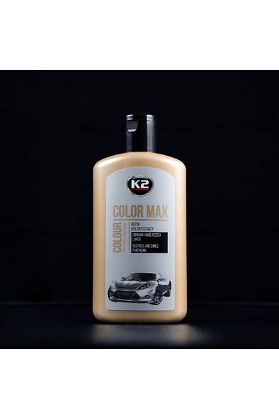 K2 Pasta de lustruit si ceruit 250ml, polish auto argintiu, COLOR MAX Argintiu 250ml.