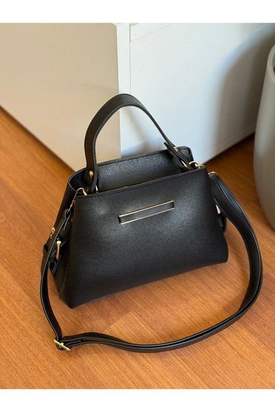 Bagnest Practical Women's Hand and Shoulder Bag with Front Placket