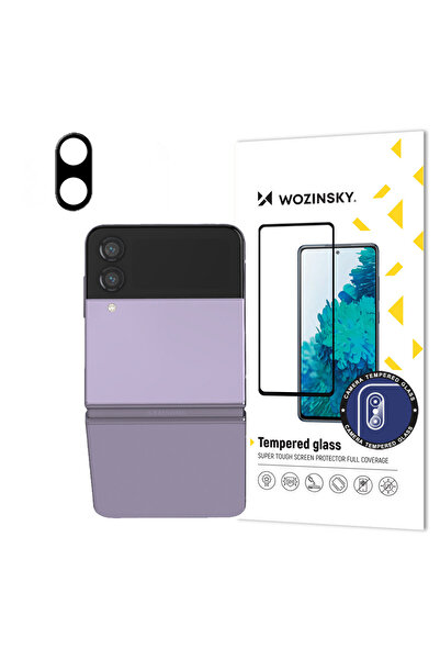WOZINSKY Sticlă securizată 9H pentru Samsung Galaxy Z Flip 4, sticlă completă pentru cameră