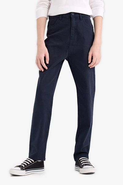 DeFacto Boy's Straight Leg Gabardine Trousers U3254A625Au