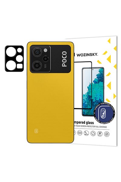 WOZINSKY Szkło hartowane 9H na aparat kamerę do Xiaomi Redmi Note 12 Pro Full Camera Glass