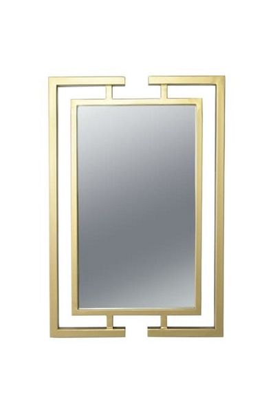 fromro ATENA mirror, rectangular, height 60 cm, width 40 cm, metal frame