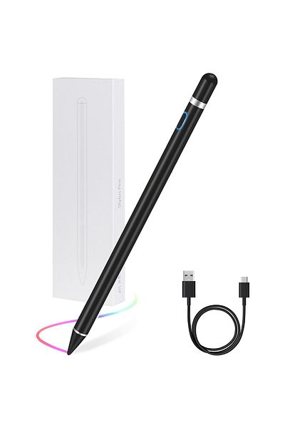 WowStep Stylus iPad Pen Universal,, Pix Touch Tableta iPad Apple 2010-2022, Android, Windows, Fara Lag, Alb