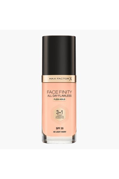 Max Factor كريم أساس ماكس فاكتور فيس فينيتي أول داي فلوليس 3 في 1