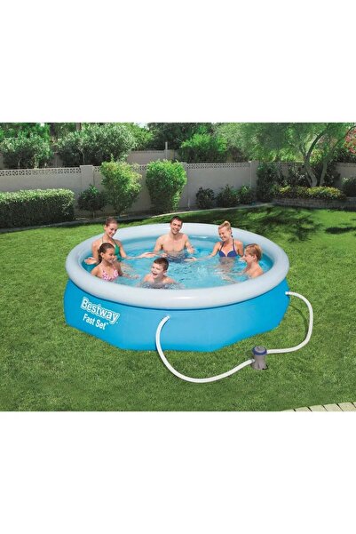 BESTWAY Πισίνα Fast Set, Αντλία φίλτρου, 3,05μ x 76 εκ., 3.800 λίτρα