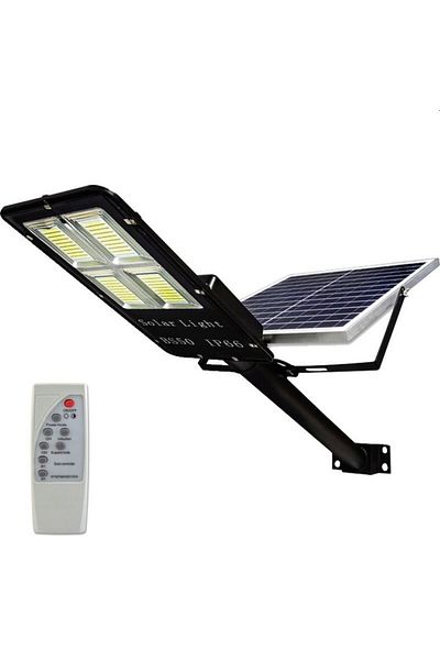 MasterLED Solar street lamp 150W, 5250 lm, cold white light, IP65, remote control