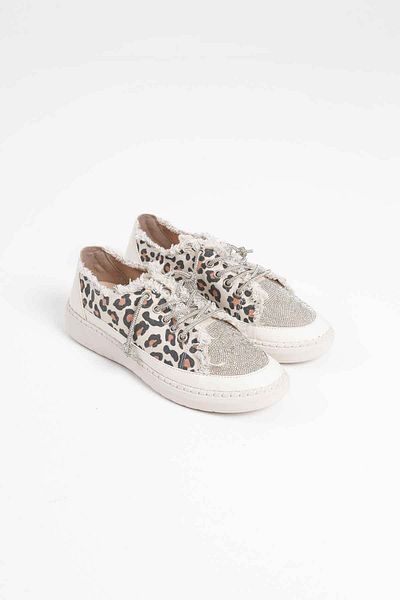 MarjinalTrendim Ankle Leopard Women's Casual Shoes