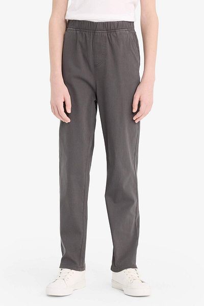 DeFacto Boy's Straight Leg Gabardine Trousers T8850A625Au