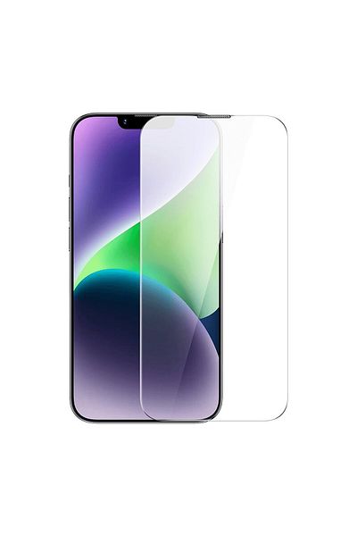 Baseus Szkło hartowane do iPhone 14 Plus / 13 Pro Max z osłoną na głośnik 0.4mm ZESTAW