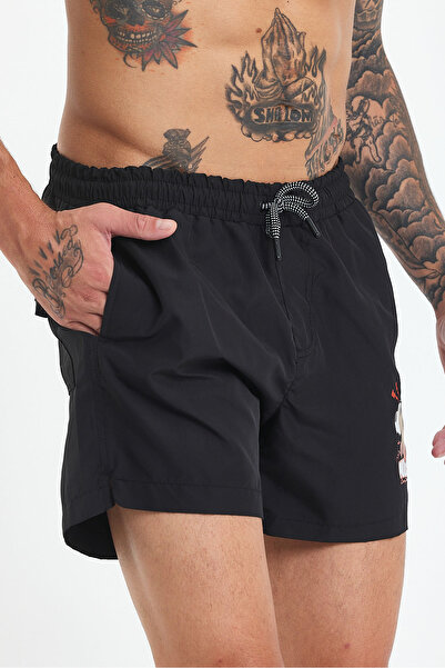 Weyeze Feel Music Printed Swim Shorts Af-Y95843Lns