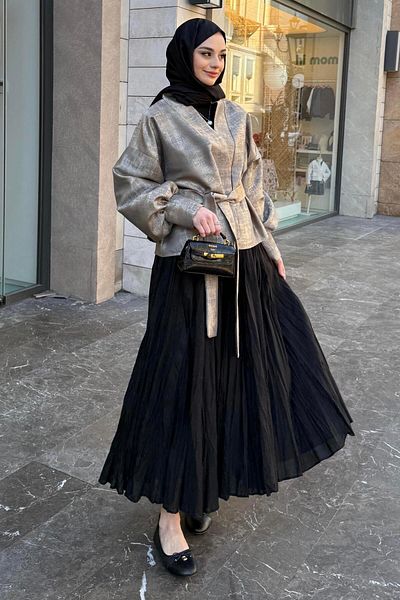 BİNAAR Kraş Skirt Black