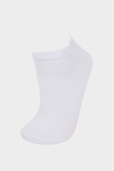 DeFacto Women's 3-Piece Cotton Booties Socks F5622Axns