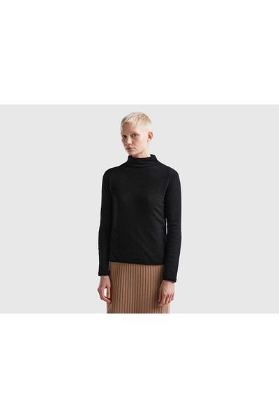 United Colors of Benetton Women's Cashmere Blend Sweater