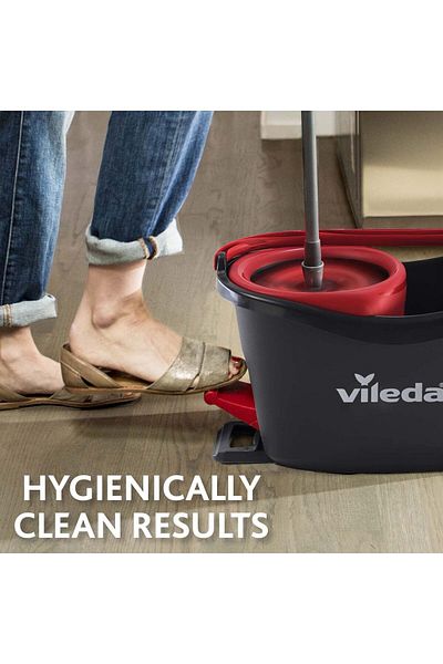 Vileda Turbo Classic Microfibre Mop Refill Head, Pack of 2