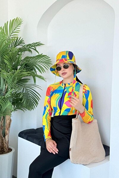 Şulemoda Giyim Bukcet Şapka Sarı