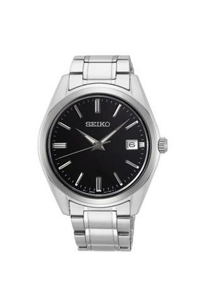 Seiko Sur311P 40 mm Gray Sapphire Glass Men's Wrist Watch