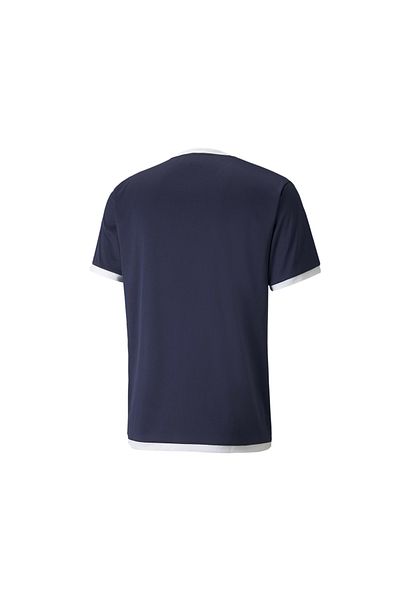 Puma Μπλουζάκι με στρογγυλή λαιμόκοψη από μαλακό υφασμάτινο αναπνεύσιμο ύφασμα Πολύχρωμο μπλουζάκι Τζέρσεϊ