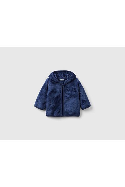 United Colors of Benetton Soft Zip-Up Baby Blouse