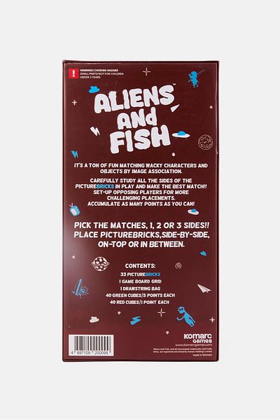Komarc Games Aliens and Fish Unique Strategy Matching And Stacking Game