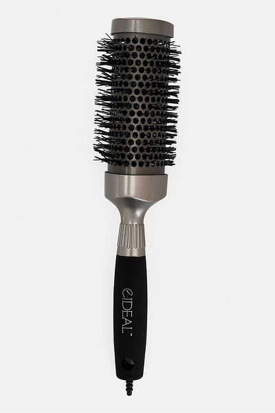 Eideal Triangular Crush Curling Brush, Grey