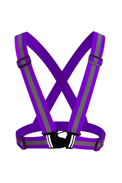 Aptel Reflective vest, harness type, purple