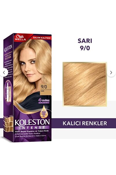Wella Koleston İntense 9/0 Açık Sarı Saç Boyası