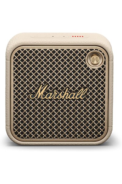 Marshall مكبر صوت لاسلكي محمول ويلين II، لون كريمي، تشغيل مستمر لمدة 17 ساعة،...