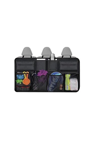 Temiz Pazar Organizator pentru portbagaj auto 8 buzunare 85x48cm Velcro