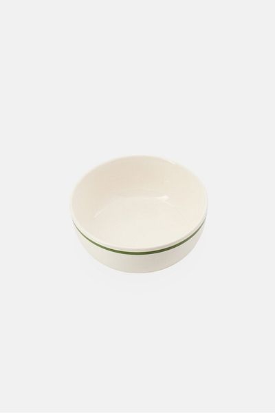 Muy Mucho Round Soup Bowl, White