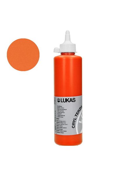 Lukas ACRYLIC TERZIA 500ML CADMIUM ORANGE HUE