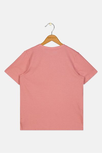 Scene & Heard Kids Boy Button Detail Short Sleeve Top, Washed Red