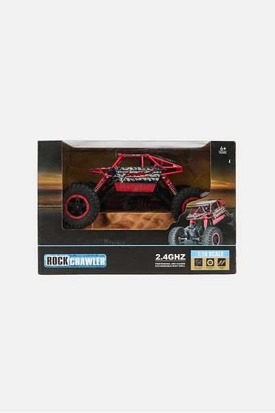 Ton O' Fun Electric 4WD Off Road Series Rock Crawler, Multicolor