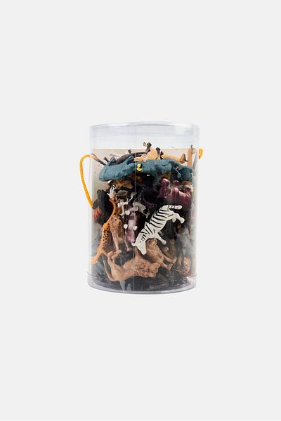 Ton O' Fun 60 Pieces Adventure Wild Animals Set