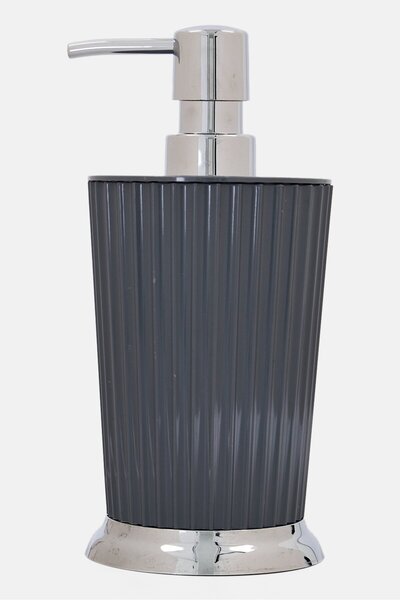 Bath Bliss موزع صابون أريا، رمادي غامق